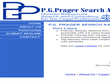 Tablet Screenshot of pgprager.com